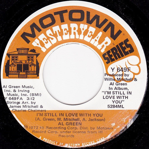 Al Green – I'm Still In Love With You / Love And Happiness