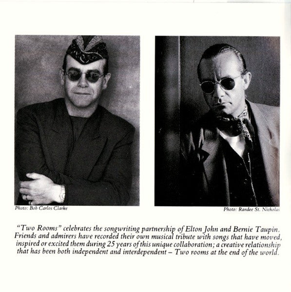 Various – Two Rooms - Celebrating The Songs Of Elton John & Bernie Taupin