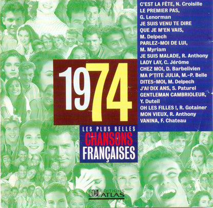 Various – Les Plus Belles Chansons Françaises (1974)