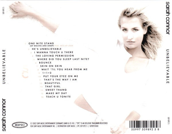 Sarah Connor – Unbelievable