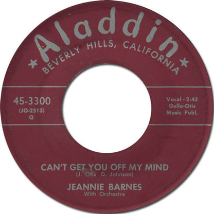 Jeannie Barnes – My Love Song