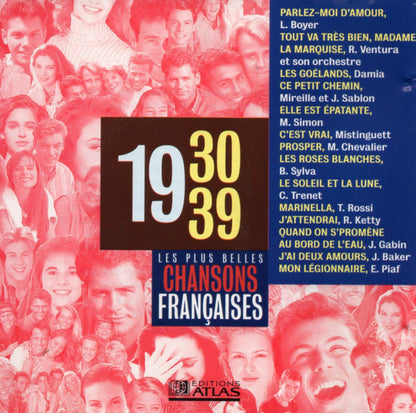 Various – Les Plus Belles Chansons Françaises - 1930-39