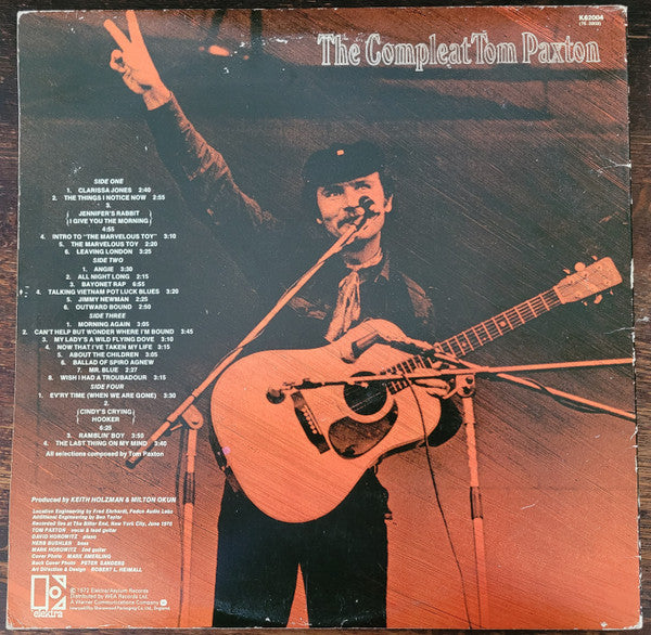 Tom Paxton – The Compleat Tom Paxton (Recorded Live)
