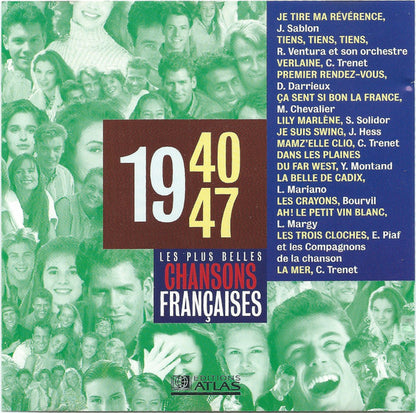 Various – Les Plus Belles Chansons Françaises - 1940-47