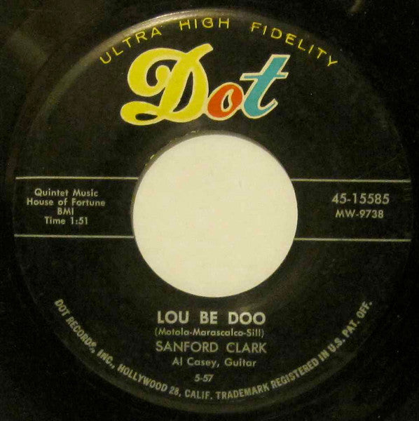 Sanford Clark – Lou Be Doo