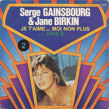 Serge Gainsbourg & Jane Birkin – Je T'aime… Moi Non Plus / Jane B.