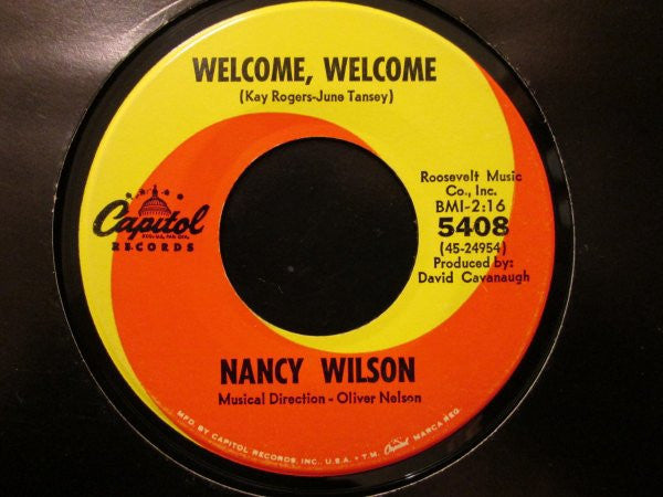 Nancy Wilson – Welcome, Welcome