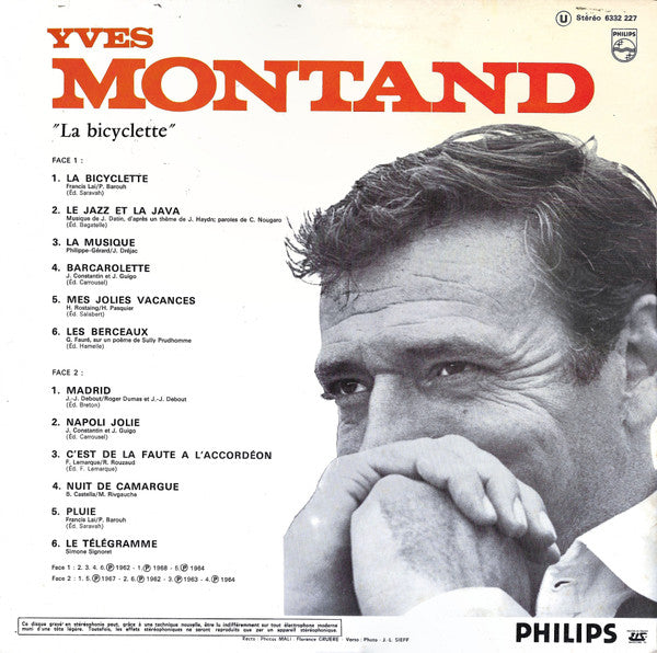 Yves Montand – La Bicyclette