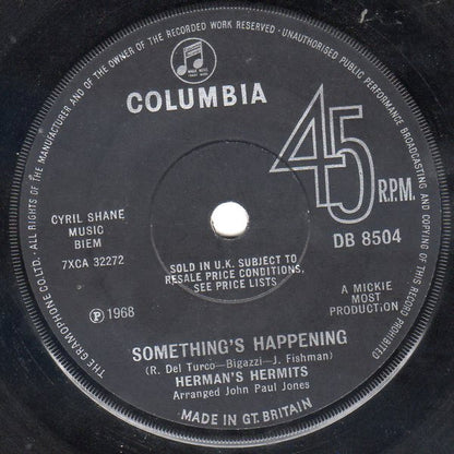 Herman's Hermits – Something's Happening