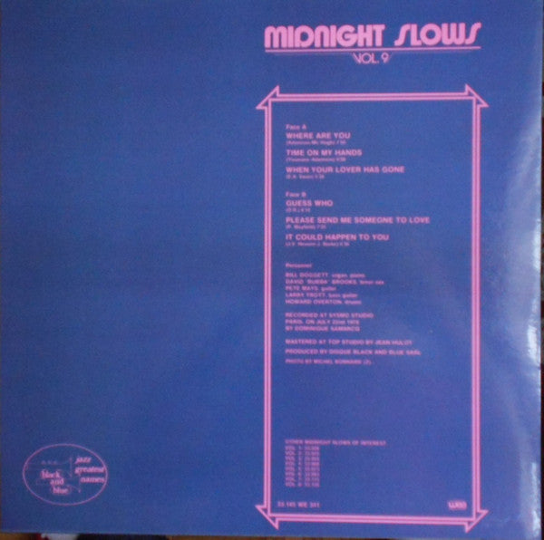 Bill Doggett And His Orchestra – Midnight Slows Vol.9