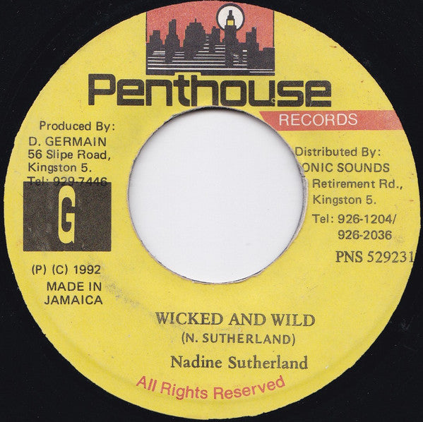 Nadine Sutherland – Wicked And Wild