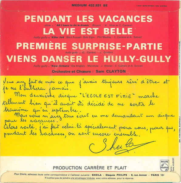 Sheila (5) – 3e Disque