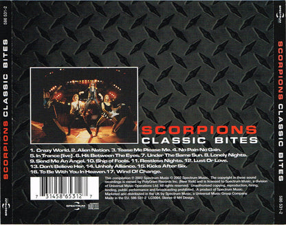 Scorpions – Classic Bites