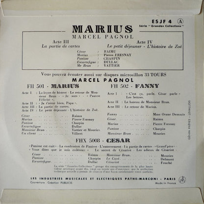 Marcel Pagnol – Marius
