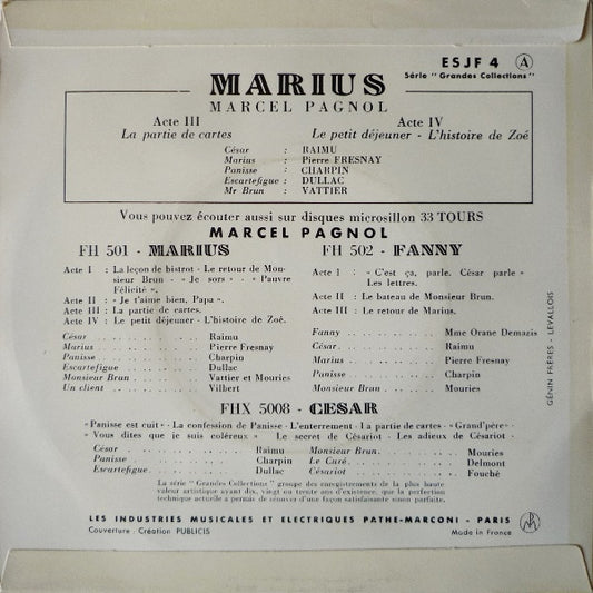 Marcel Pagnol – Marius