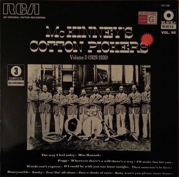 McKinney's Cotton Pickers – Volume 3 (1929-1930)
