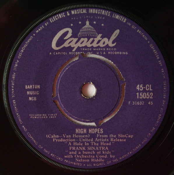 Frank Sinatra – High Hopes / All My Tomorrows