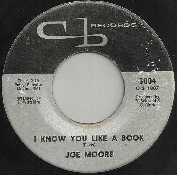 Joe Moore – I Know You Like A Book