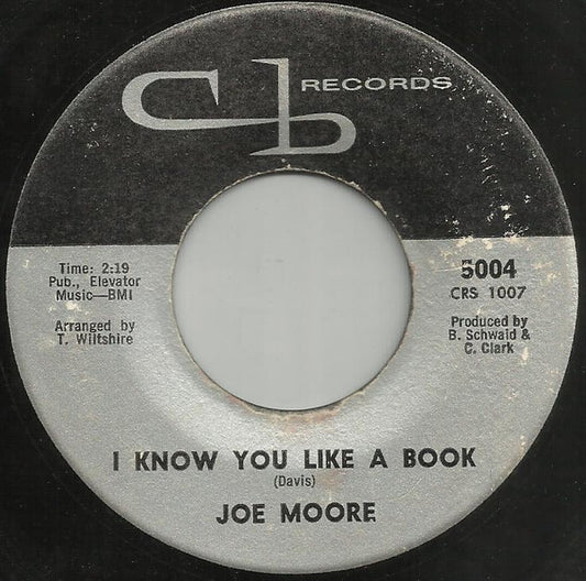 Joe Moore – I Know You Like A Book