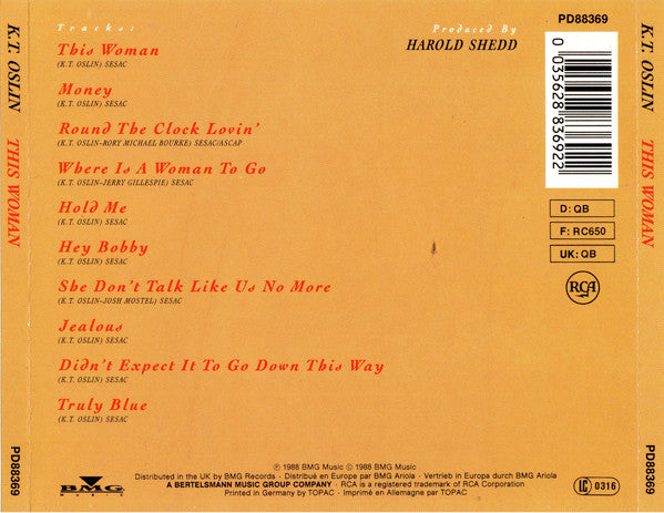K.T. Oslin – This Woman