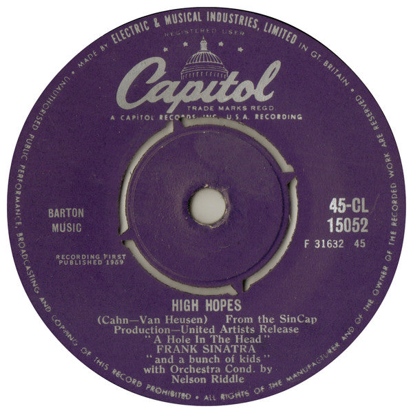 Frank Sinatra – High Hopes