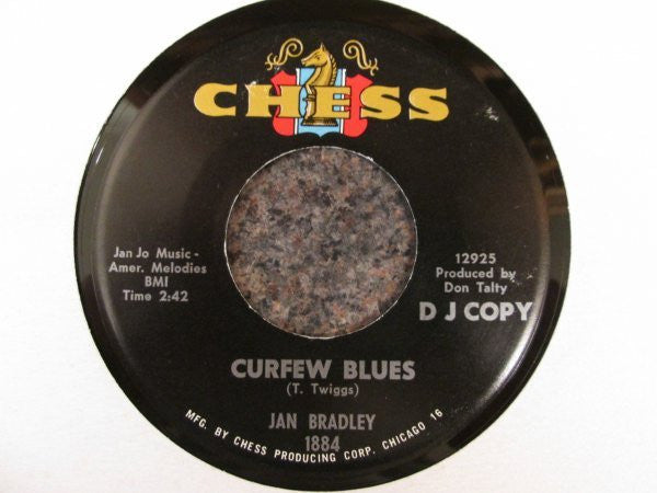 Jan Bradley – Curfew Blues / Pack My Things (And Go)