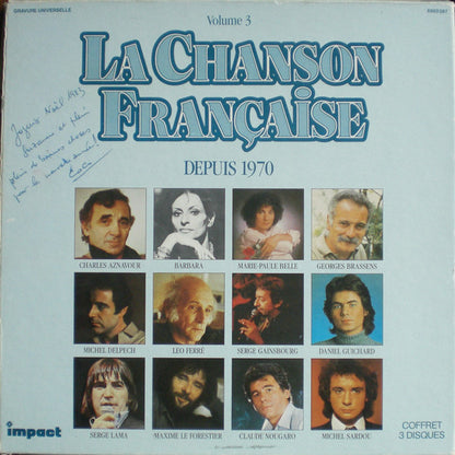 Various – La Chanson Française Depuis 1970 Volume 3
