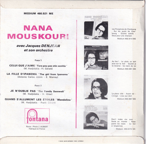 Nana Mouskouri – Celui Que J'aime