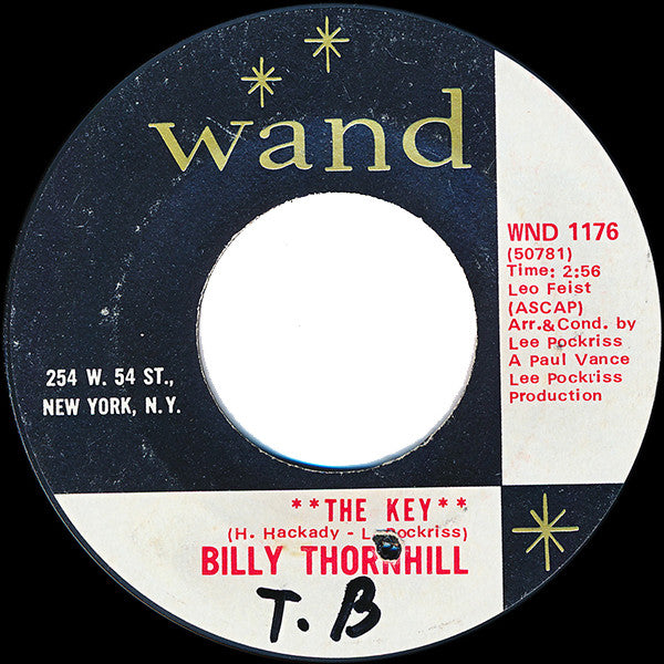 Billy Thornhill – The Key