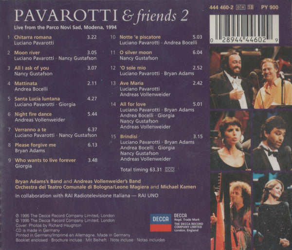 Luciano Pavarotti & Guests – Pavarotti & Friends 2