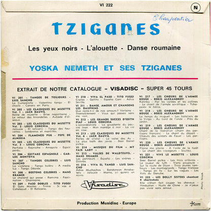 Yoska Nemeth Et Son Orchestre Tzigane – Tziganes