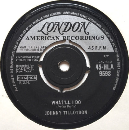 Johnny Tillotson – Send Me The Pillow You Dream On