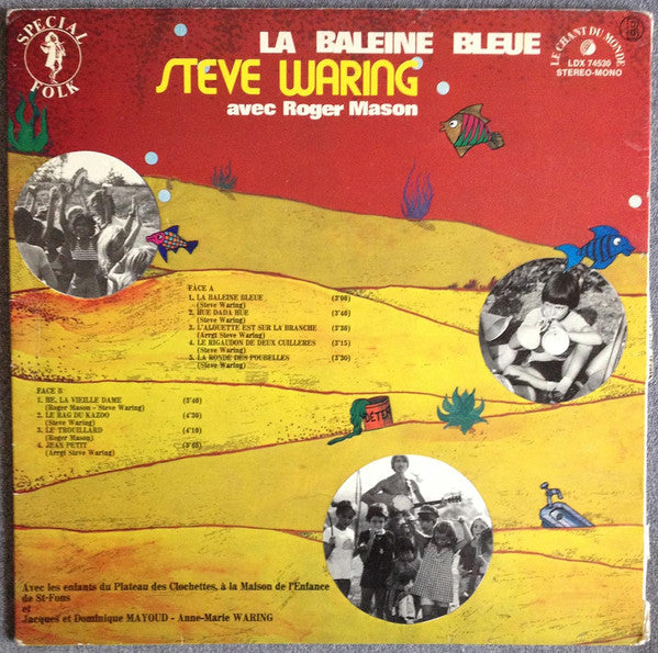 Steve Waring Avec Roger Mason (3) – La Baleine Bleue