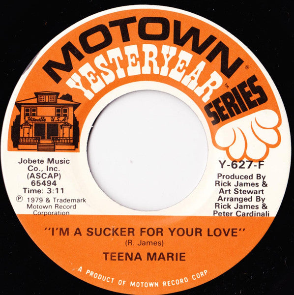 Teena Marie – I'm A Sucker For Your Love