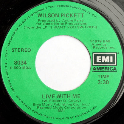 Wilson Pickett – Live With Me
