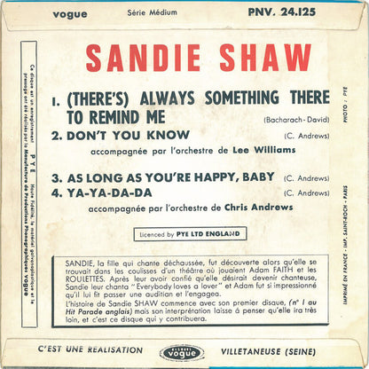 Sandie Shaw – (There's) Always Something There To Remind Me