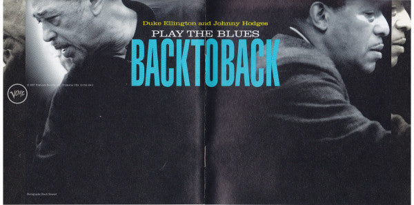 Duke Ellington & Johnny Hodges – Back To Back (Duke Ellington And Johnny Hodges Play The Blues)