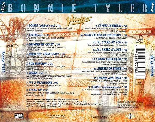Bonnie Tyler – Wings