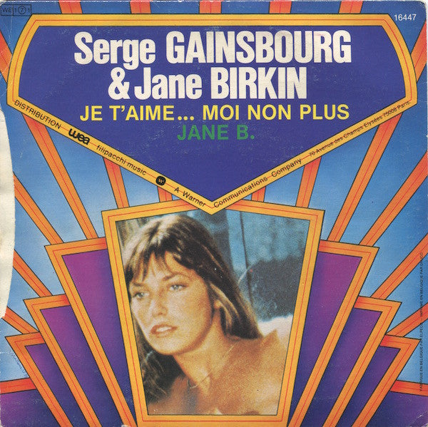Serge Gainsbourg & Jane Birkin – Je T'aime… Moi Non Plus / Jane B.