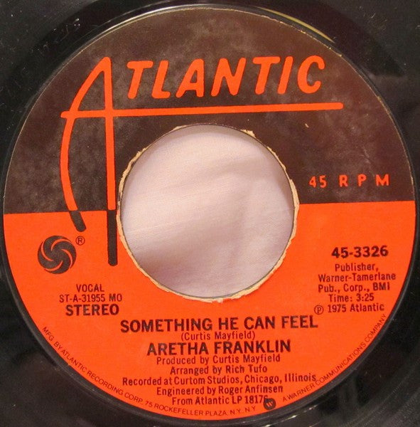 Арета Франлин – Something He Can Feel / Loving You Baby