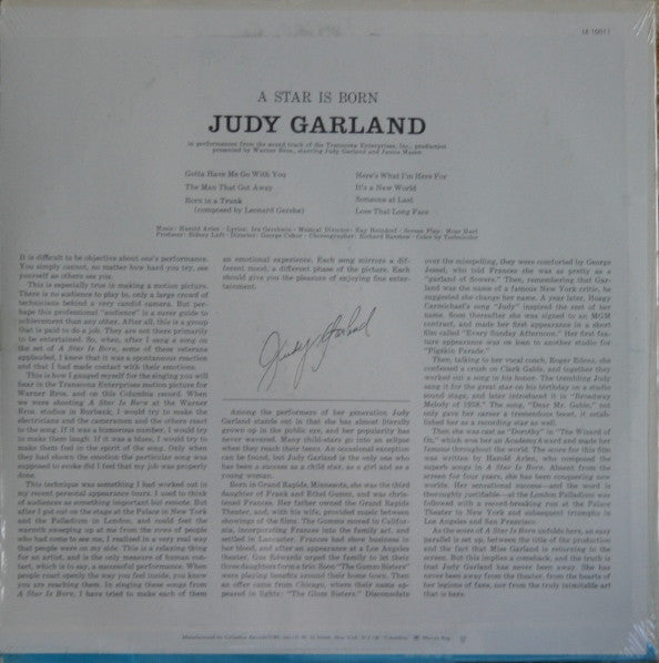 Judy Garland – A Star Is Born