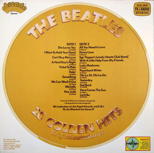 The Beatles – 20 Golden Hits