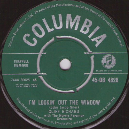 Cliff Richard – I'm Lookin' Out The Window / Do You Want To Dance