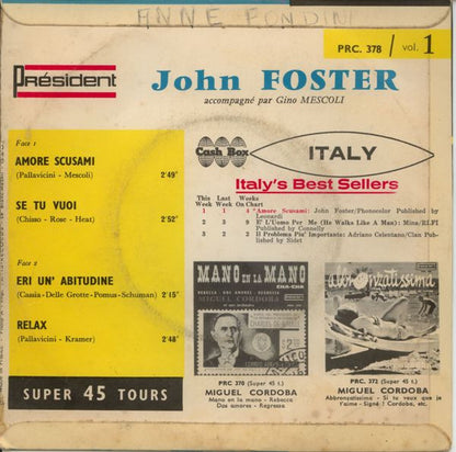 John Foster (9) – Amore Scusami