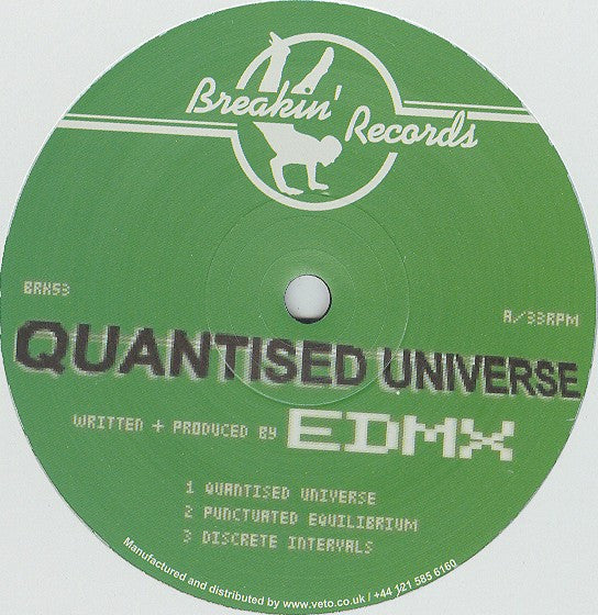 EDMX – Quantised Universe