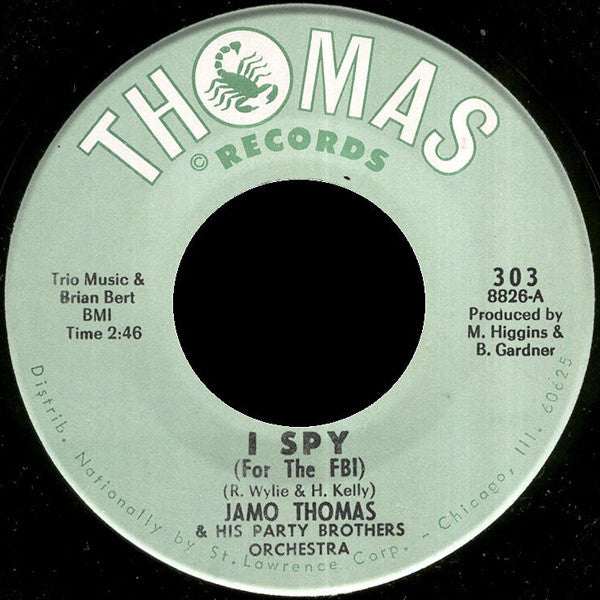 Jamo Thomas & His Party Brothers Orchestra – I Spy (For The FBI)