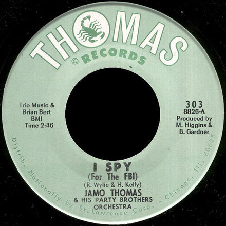 Jamo Thomas & His Party Brothers Orchestra – I Spy (For The FBI)