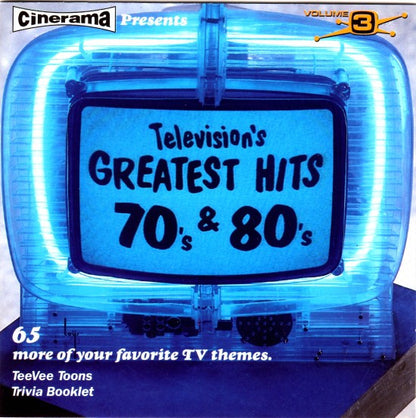 Various – Television's Greatest Hits Volume 3 - 70's & 80's