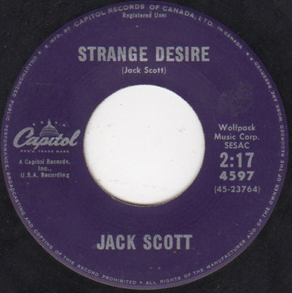 Jack Scott – Strange Desire