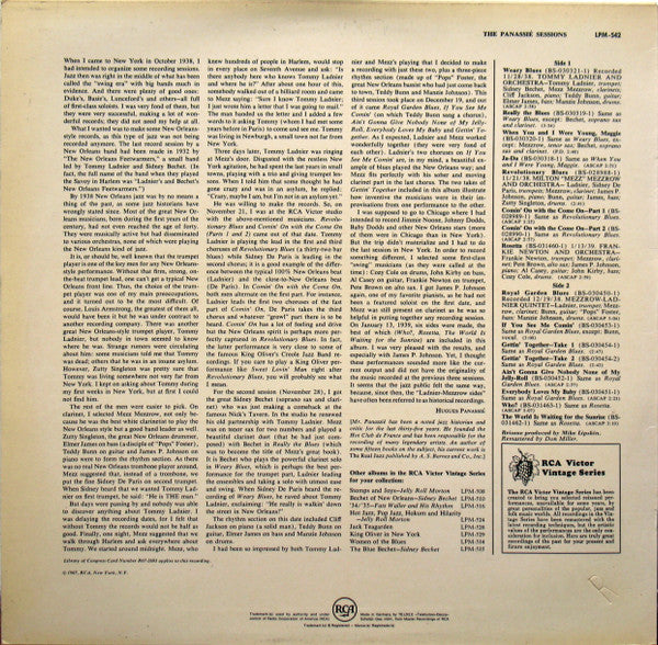 Various – The Panassié Sessions